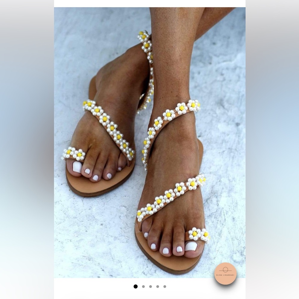 Elian Linardaki Daisy sandals Sz 38